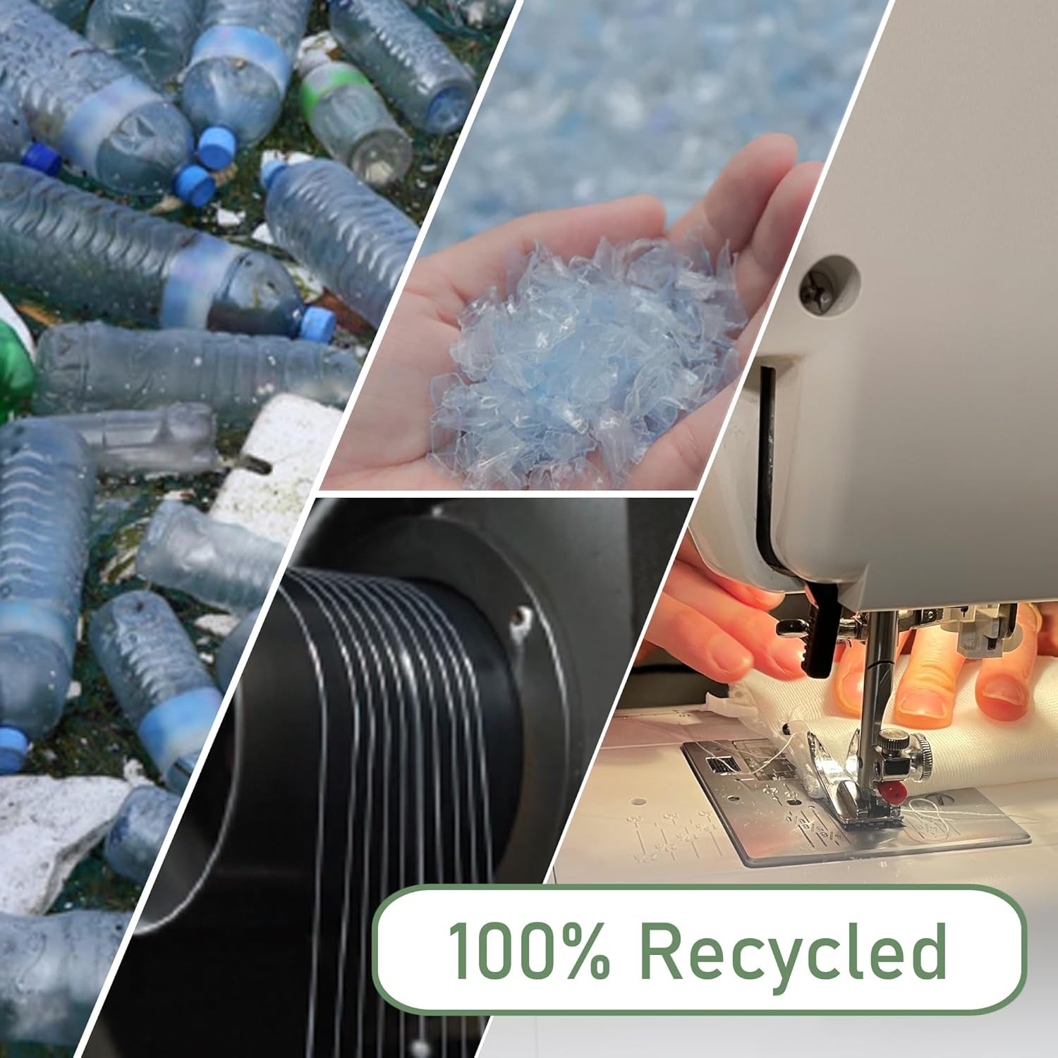 100% Recycled Soap Bag, Soap Saver Pouch for Bar Soap, Loofah Bath Scrubber for Bar Soap + Medium Exfoliator, Mesh Soap Bag, Soap Sock, Soap Pouch, Soap Bag - 1 Pack